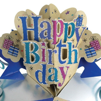 Happy Birthday Pop-Up Greeting Card | Pop Up Cards | Birthday Cards