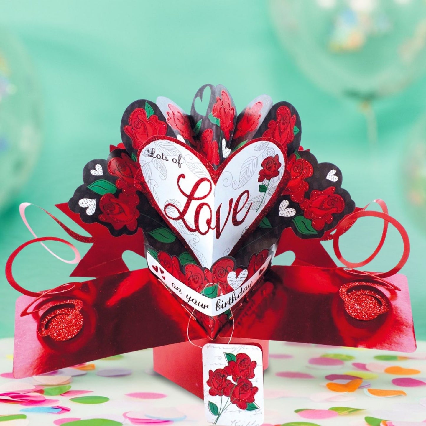 Lots Of Love On Your Birthday Pop-Up Greeting Card