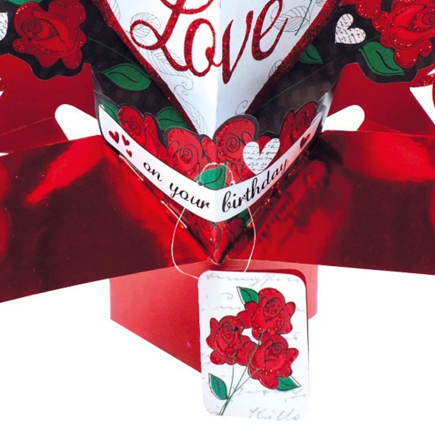 Lots Of Love On Your Birthday Pop-Up Greeting Card