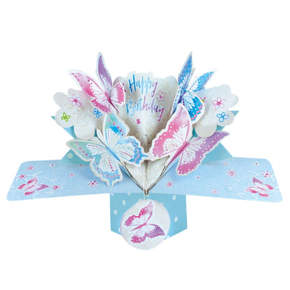 Birthday Butterfly Pop-Up Greeting Card