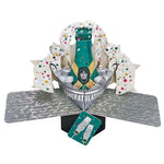 Champagne Popping Congratulations Pop Up Greeting Card