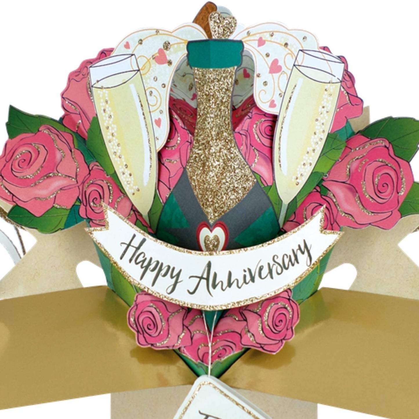 Happy Anniversary Pop-Up Greeting Card