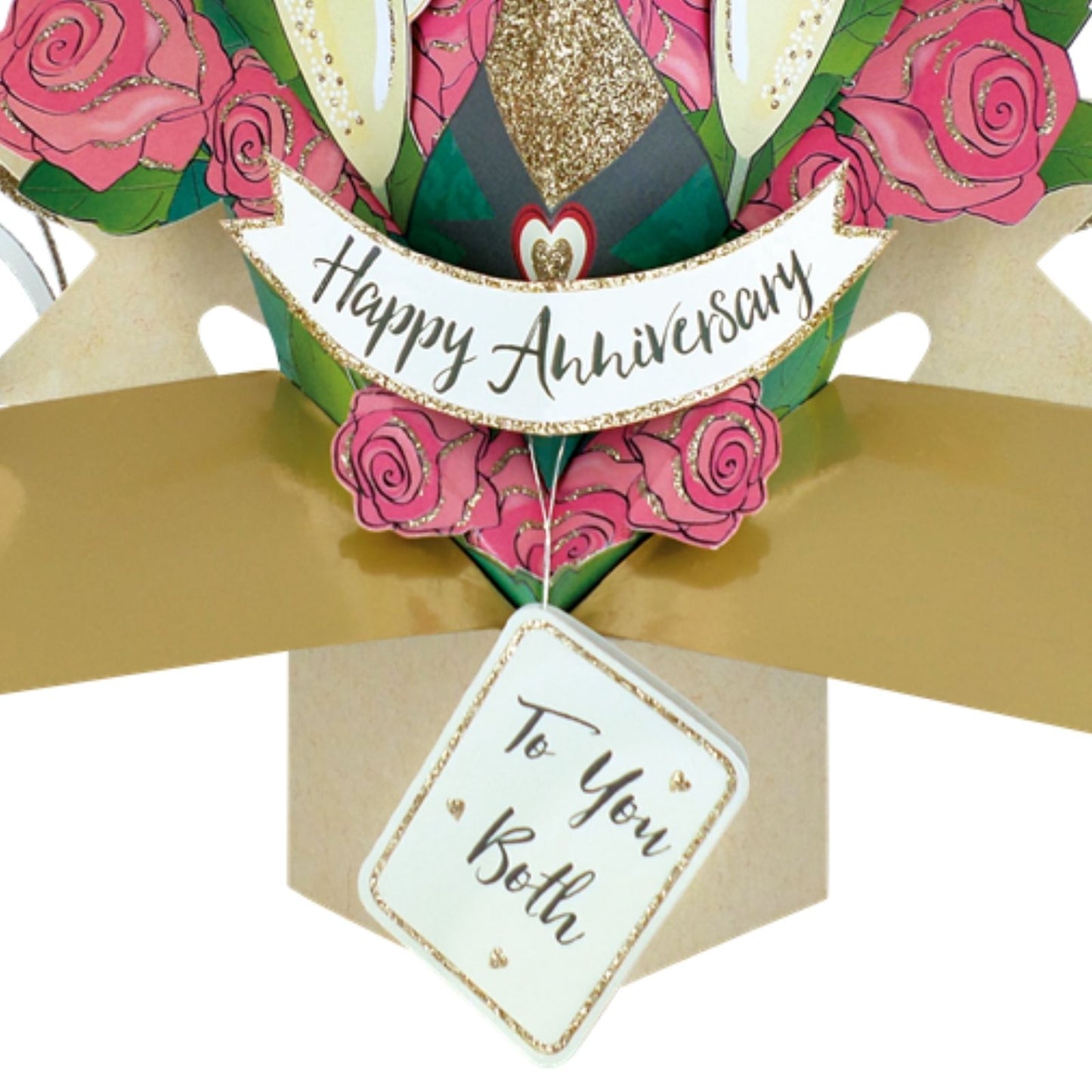 Happy Anniversary Pop-Up Greeting Card