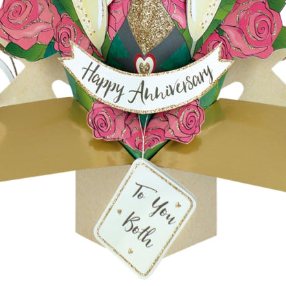 Happy Anniversary Pop-Up Greeting Card