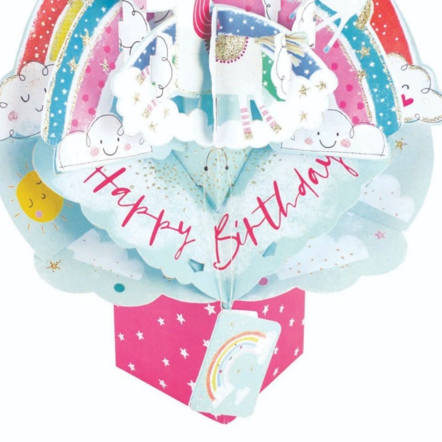 Birthday Unicorns Pop-Up Greeting Card