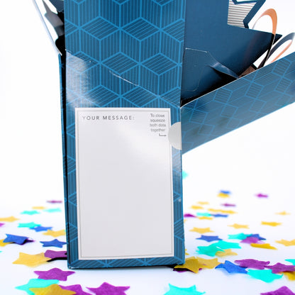 18th Birthday Card Pop Up 3D Happy Birthday Card Age 18 Today 3D For Him
