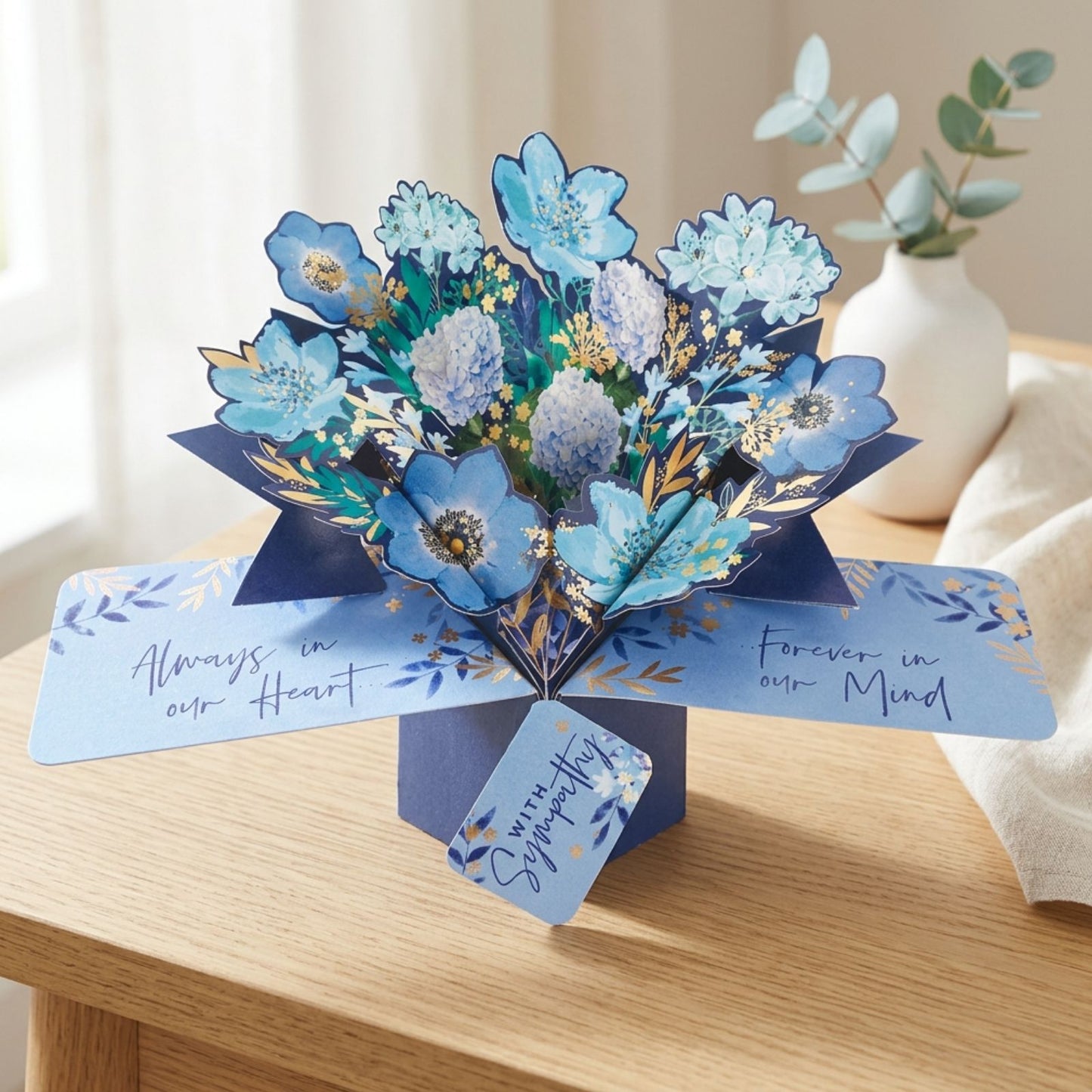 With Sympathy In Our Heart Pop-Up Greeting Card