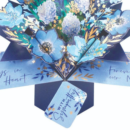 With Sympathy In Our Heart Pop-Up Greeting Card