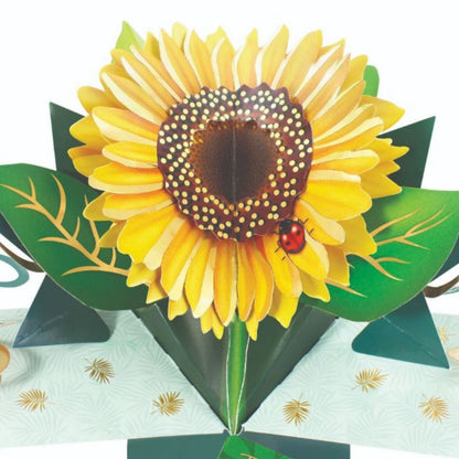 Just For You Sunflower Pop-Up Greeting Card