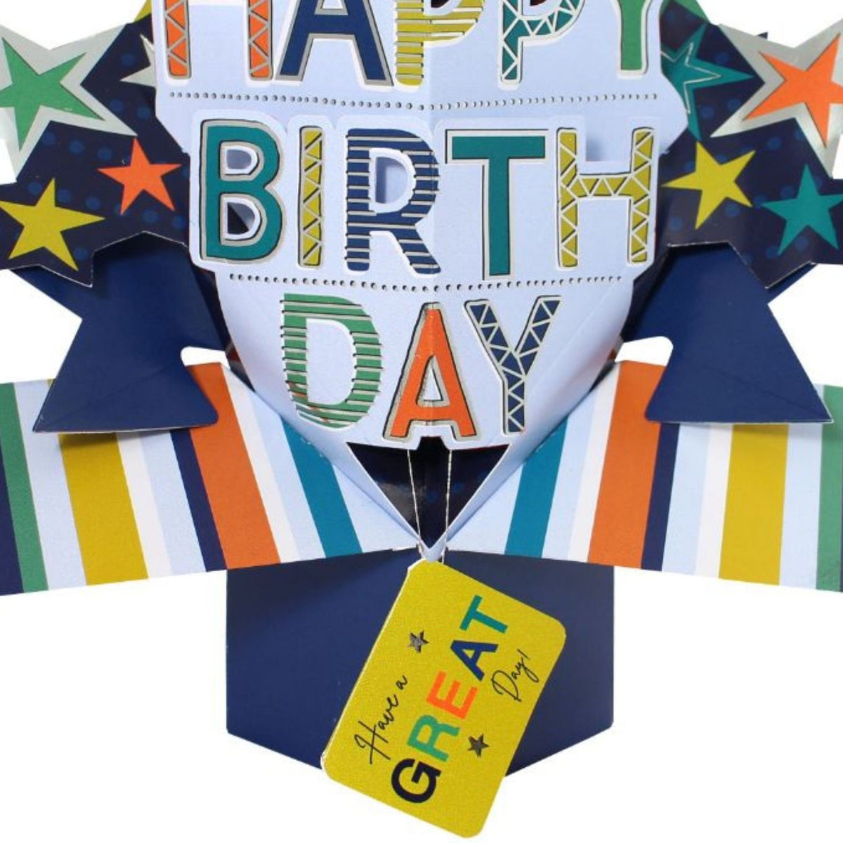 Have A Great Day Birthday Pop-Up Greeting Card