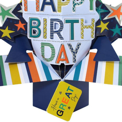 Have A Great Day Birthday Pop-Up Greeting Card