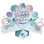 Happy Birthday To You Balloons Pop-Up Greeting Card