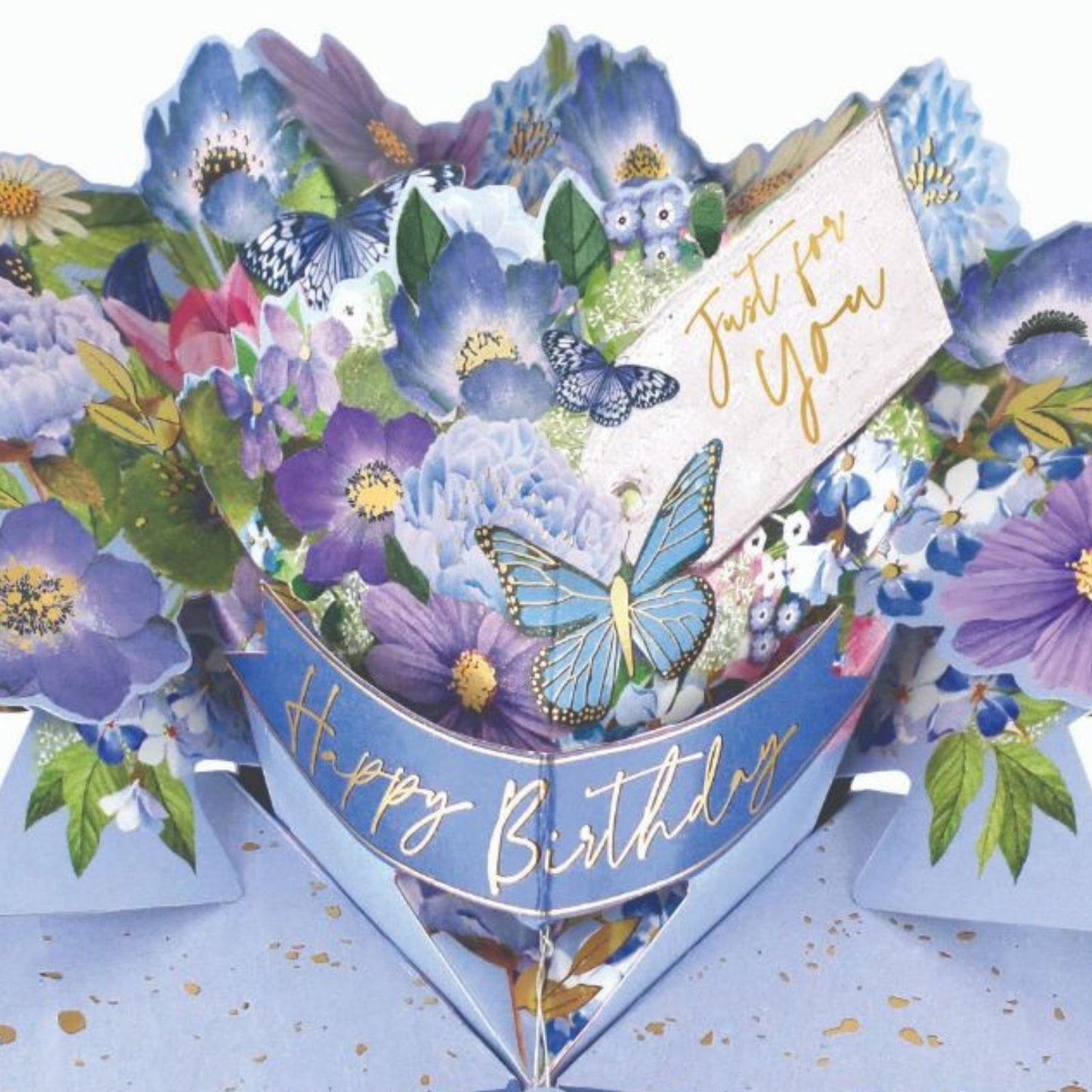 Happy Birthday Just For You Pop-Up Greeting Card