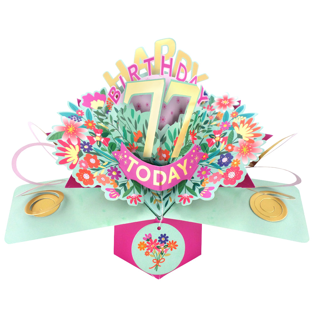 Happy 'Any Age' Birthday '10 To 109' Today Pop-Up Greeting Card