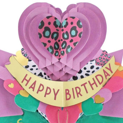 Friends Like You 3D Pop Up Birthday Greeting Card True Friend Love Hearts