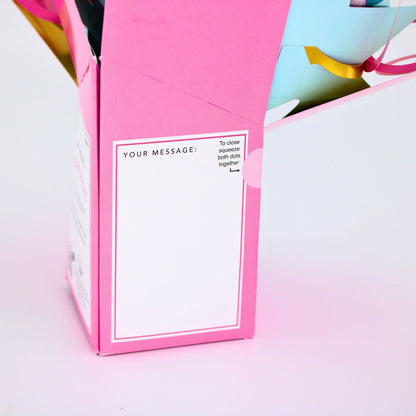 Wedding Day 3D Pop Up Greeting Card Sparkling Celebration Roses & Champagne