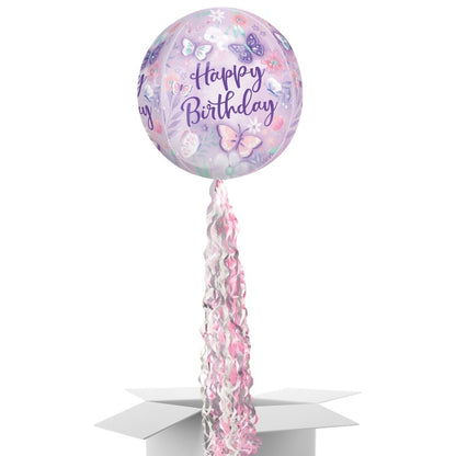 For Her Birthday Pop Up Card & Floating Balloon In A Box Surprise
