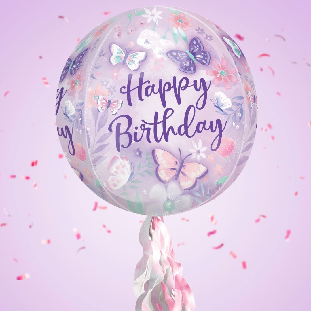 For Her Birthday Pop Up Card & Floating Balloon In A Box Surprise
