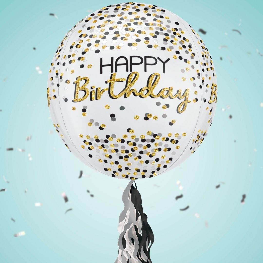 For Him Birthday Pop Up Card & Floating Balloon In A Box Surprise