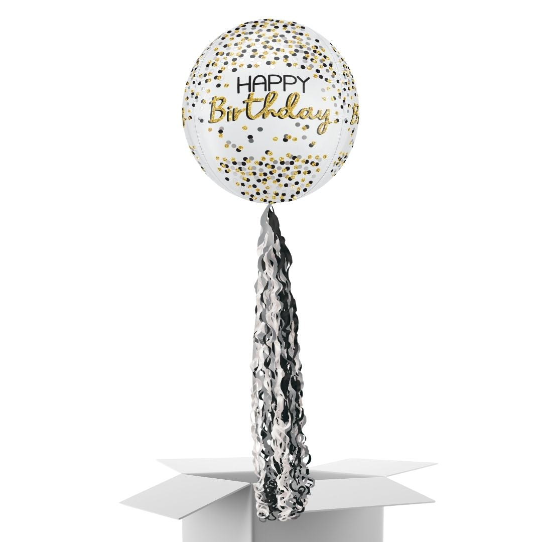 Hubby Birthday Pop Up Card & Floating Balloon In A Box Surprise