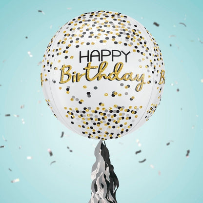 32nd Birthday Pop Up Card & Floating Balloon In A Box Surprise For Him