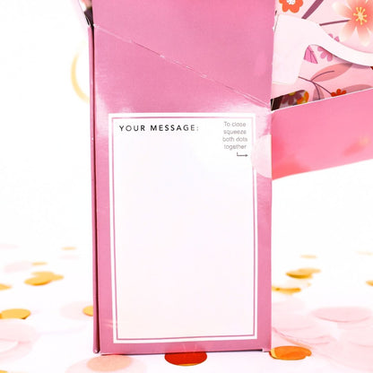 16 Years Happy 16th Anniversary Pop Up Card & Floating Balloon In A Box Surprise