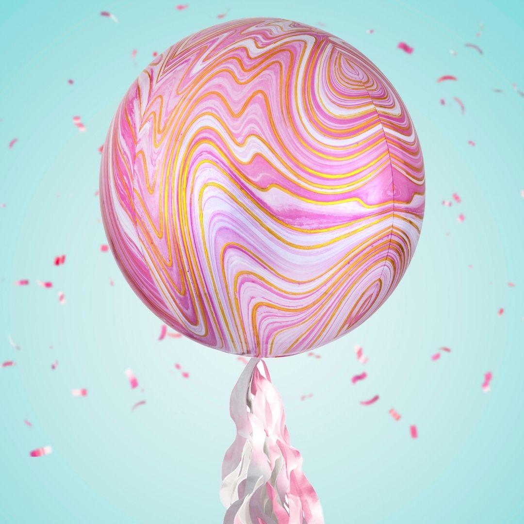 32 Years Happy 32nd Anniversary Pop Up Card & Floating Balloon In A Box Surprise
