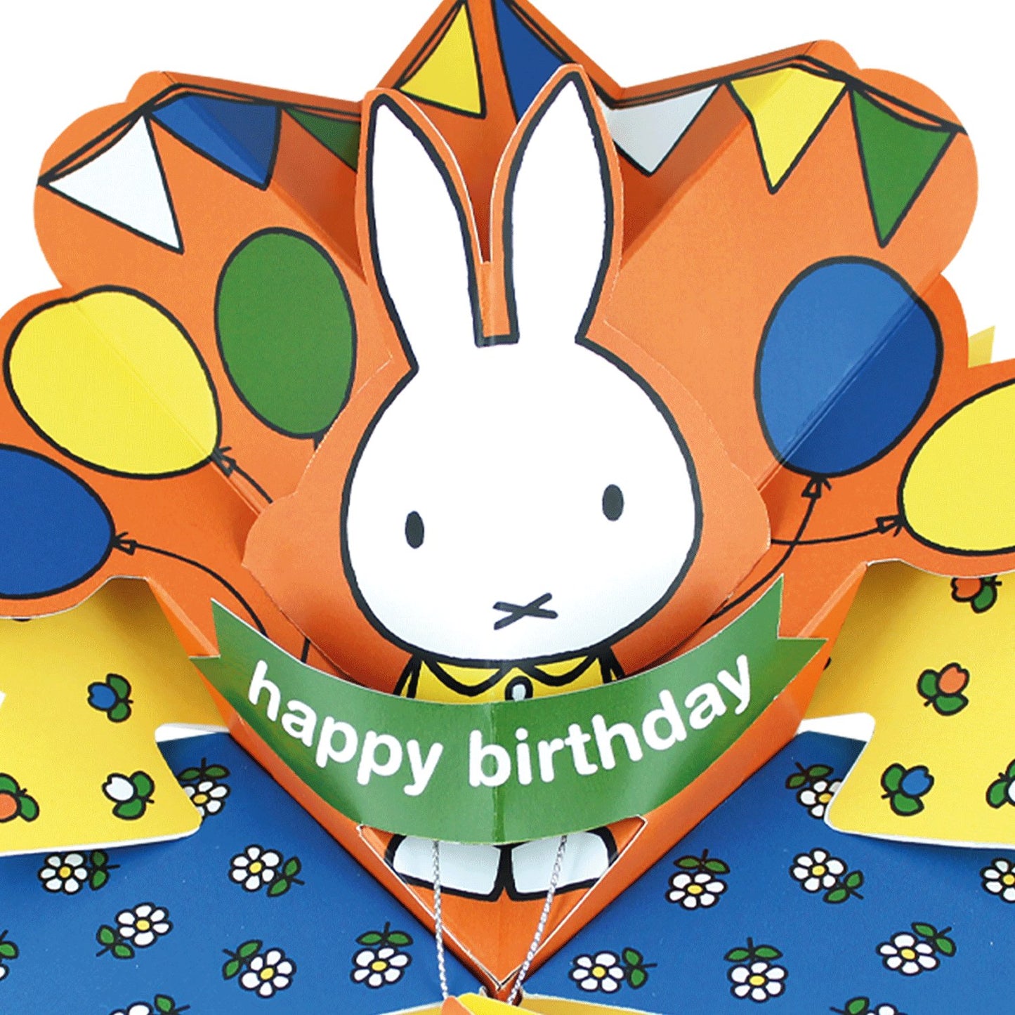 Personalised Miffy 3D Pop Up Birthday Card Cute Children's Licensed Character Keepsake Card