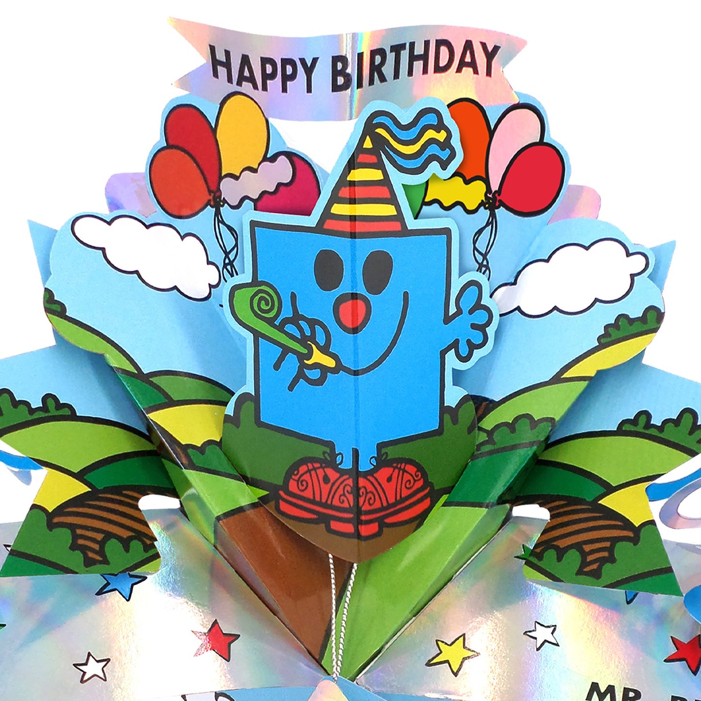Mr. Men Little Miss 33 Today Mr Birthday 3D Pop Up 33rd Birthday Card For Him