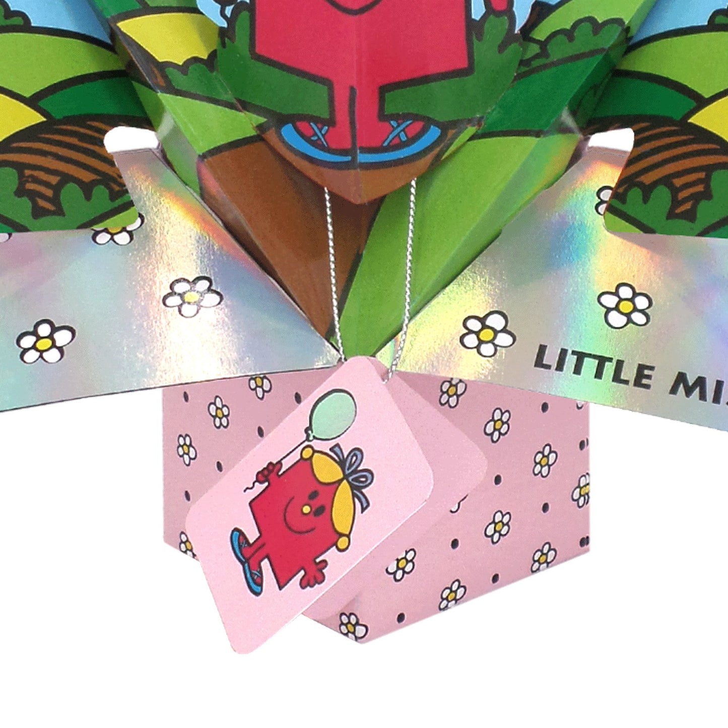 Personalised Mr. Men Little Miss Birthday 3D Pop Up Card Licensed Character Novelty Card