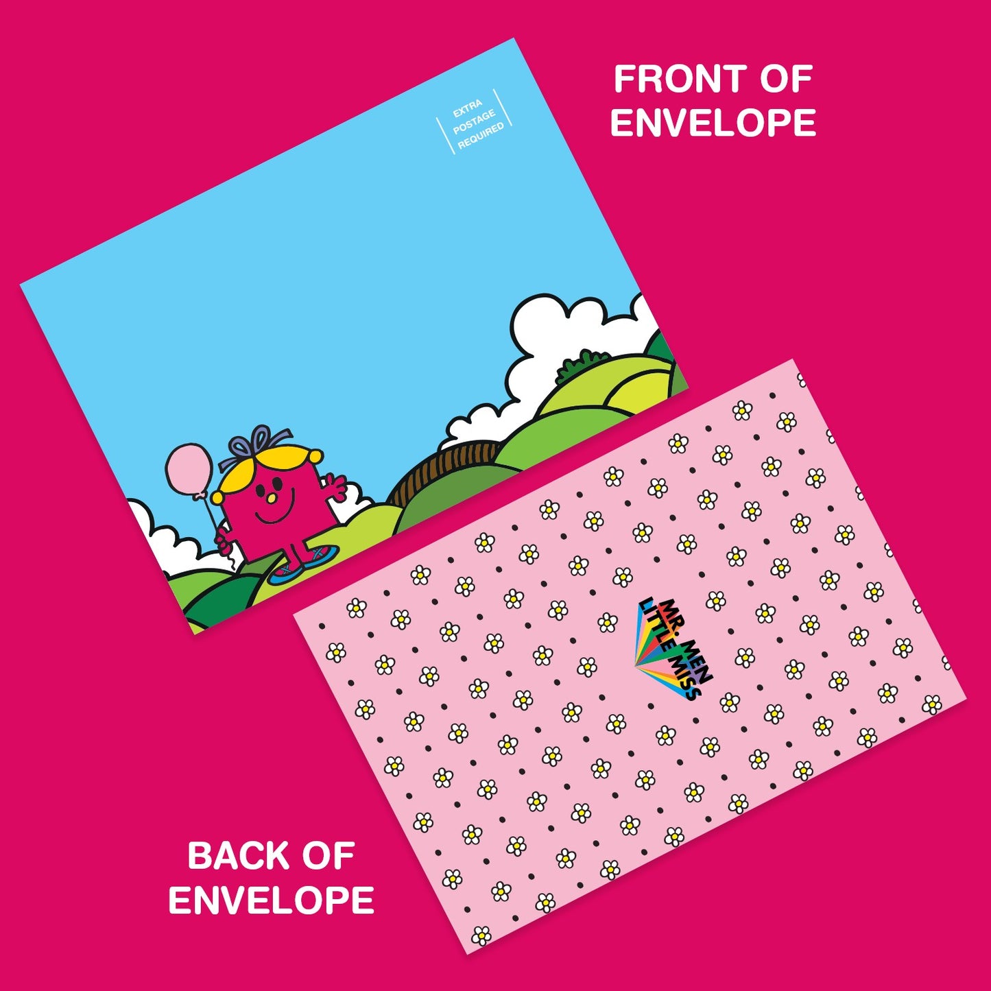 Mr. Men Little Miss Birthday 7 Today 3D Pop Up Card Licensed 7th Birthday Card