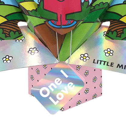 Mr. Men Little Miss Birthday One I Love 3D Pop Up Card Keepsake Birthday Card