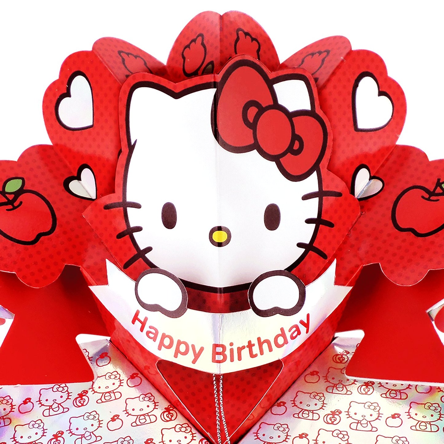 Hello Kitty 3D Pop Up Birthday Card Licensed Character Keepsake Card For Her