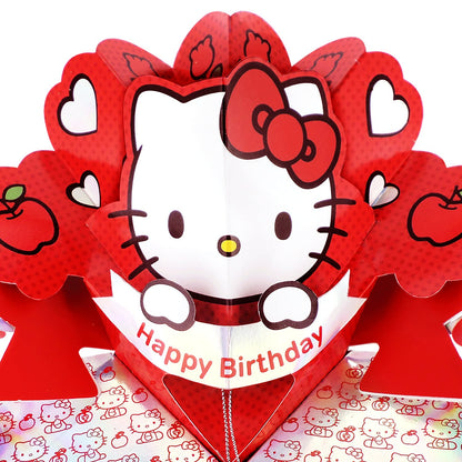 Hello Kitty 3D Pop Up Birthday Card Licensed Character Keepsake Card For Her
