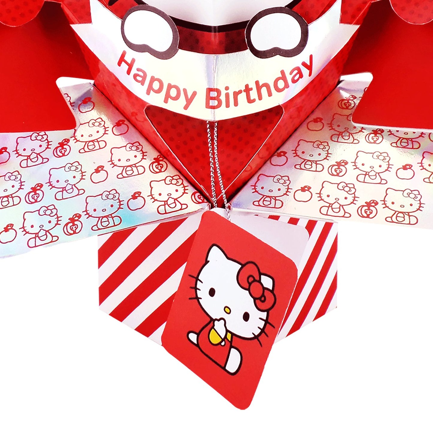 Hello Kitty 3D Pop Up Birthday Card Licensed Character Keepsake Card For Her
