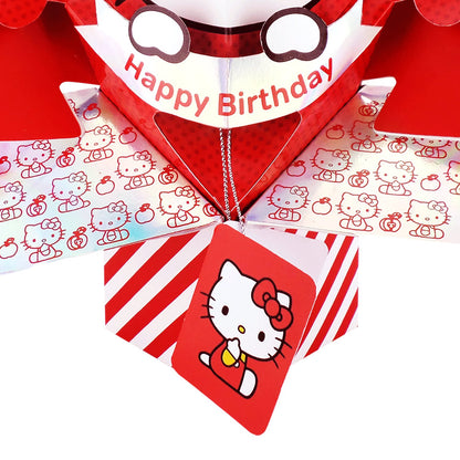 Hello Kitty 3D Pop Up Birthday Card Licensed Character Keepsake Card For Her