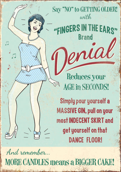 Say No To Getting Older! Humour Birthday Card