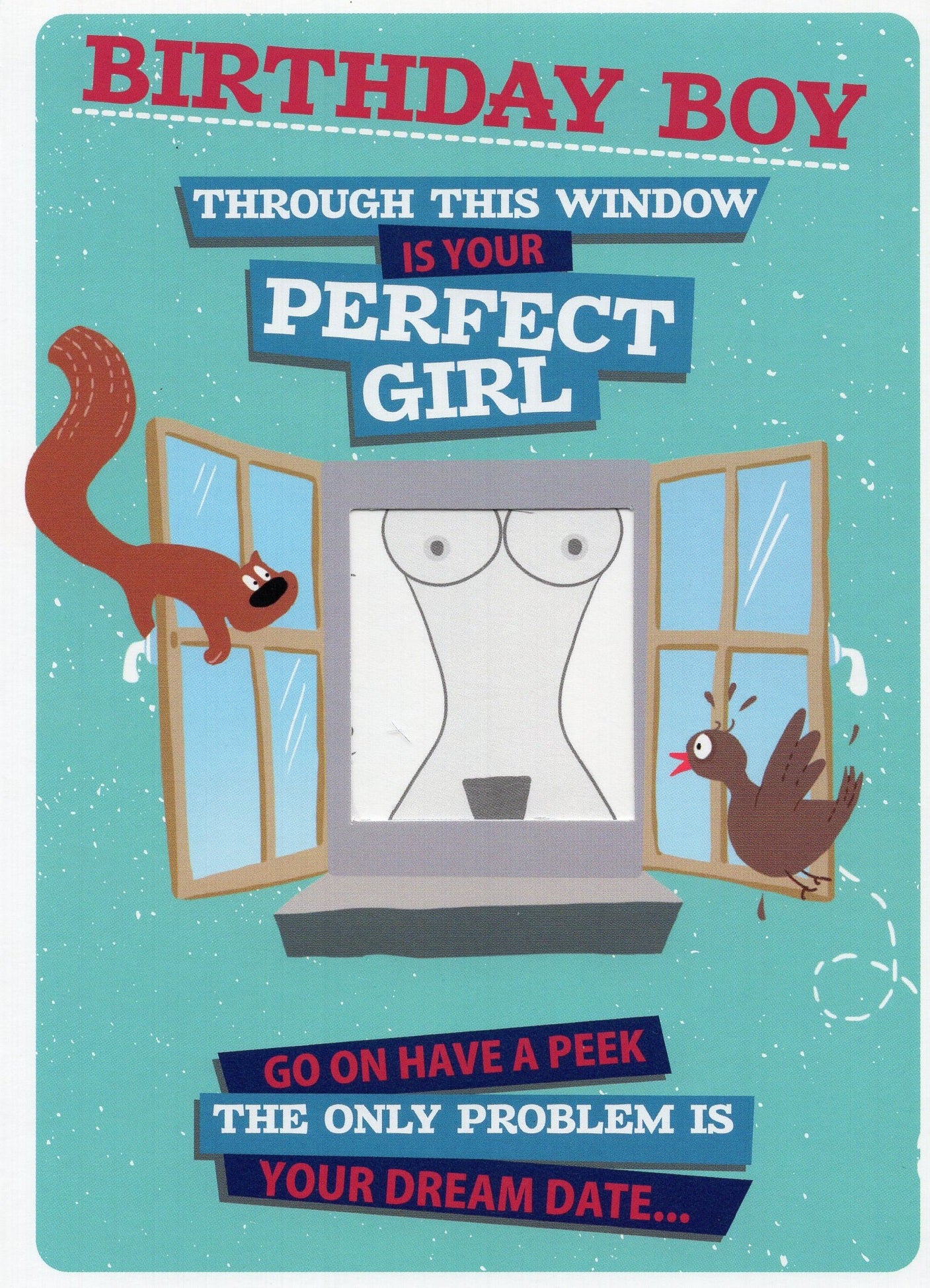 Birthday Boy Dream Date Humour Birthday Card