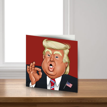 Donald Trump Birthday Greeting Sound Card Blank Inside