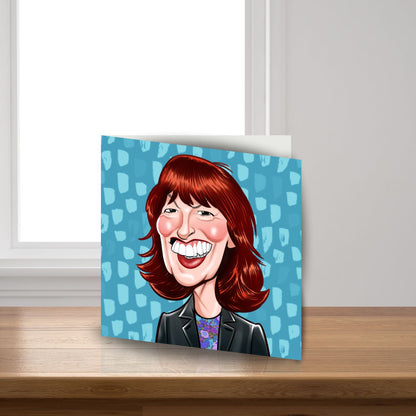 Janet Street Porter Birthday Greeting Sound Card Blank Inside