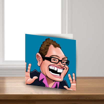 Alan Carr Birthday Greeting Sound Card Blank Inside