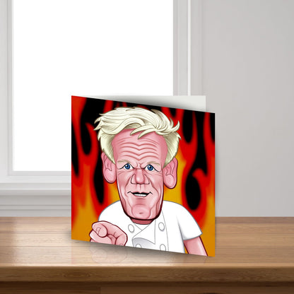 Gordon Ramsey Birthday Greeting Sound Card Blank Inside