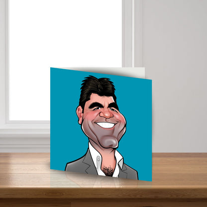 Simon Cowell Birthday Greeting Sound Card Blank Inside