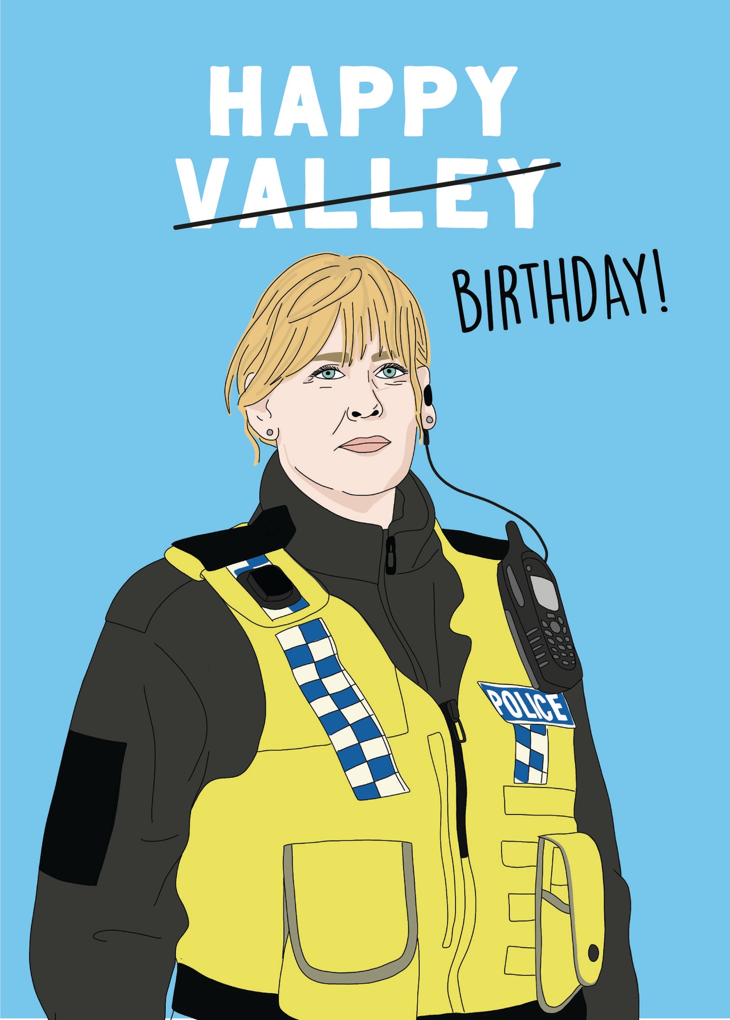 Scribbler Happy Valley Birthday Funny Birthday Card