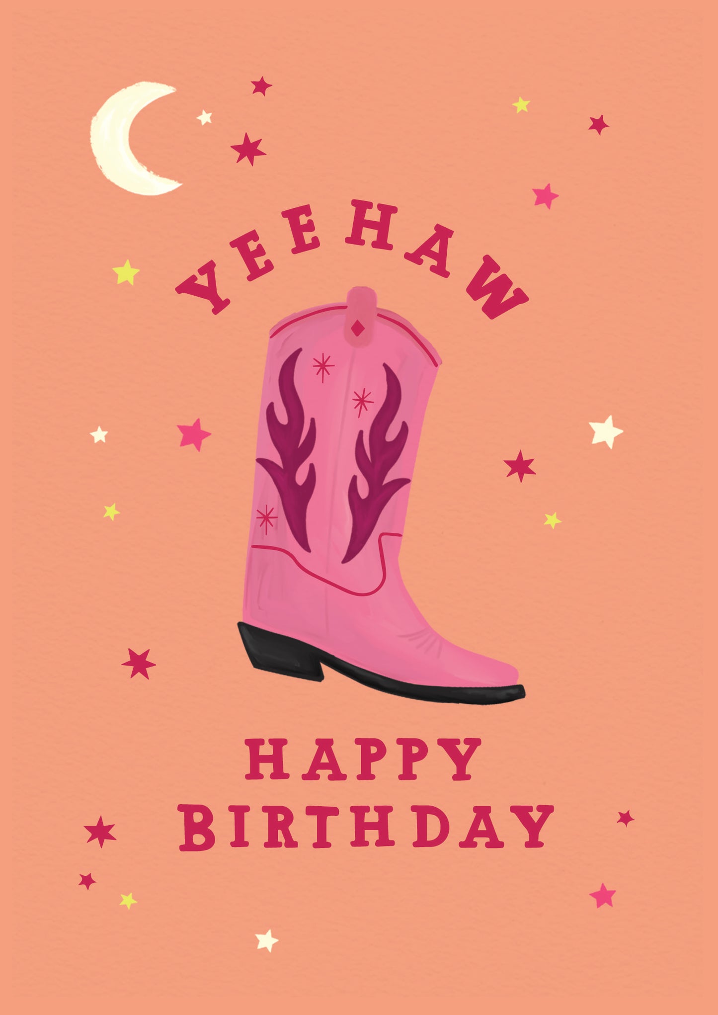Scribbler Yee Haw Happy Birthday Yee-Haw Palooza! Funny Birthday Card