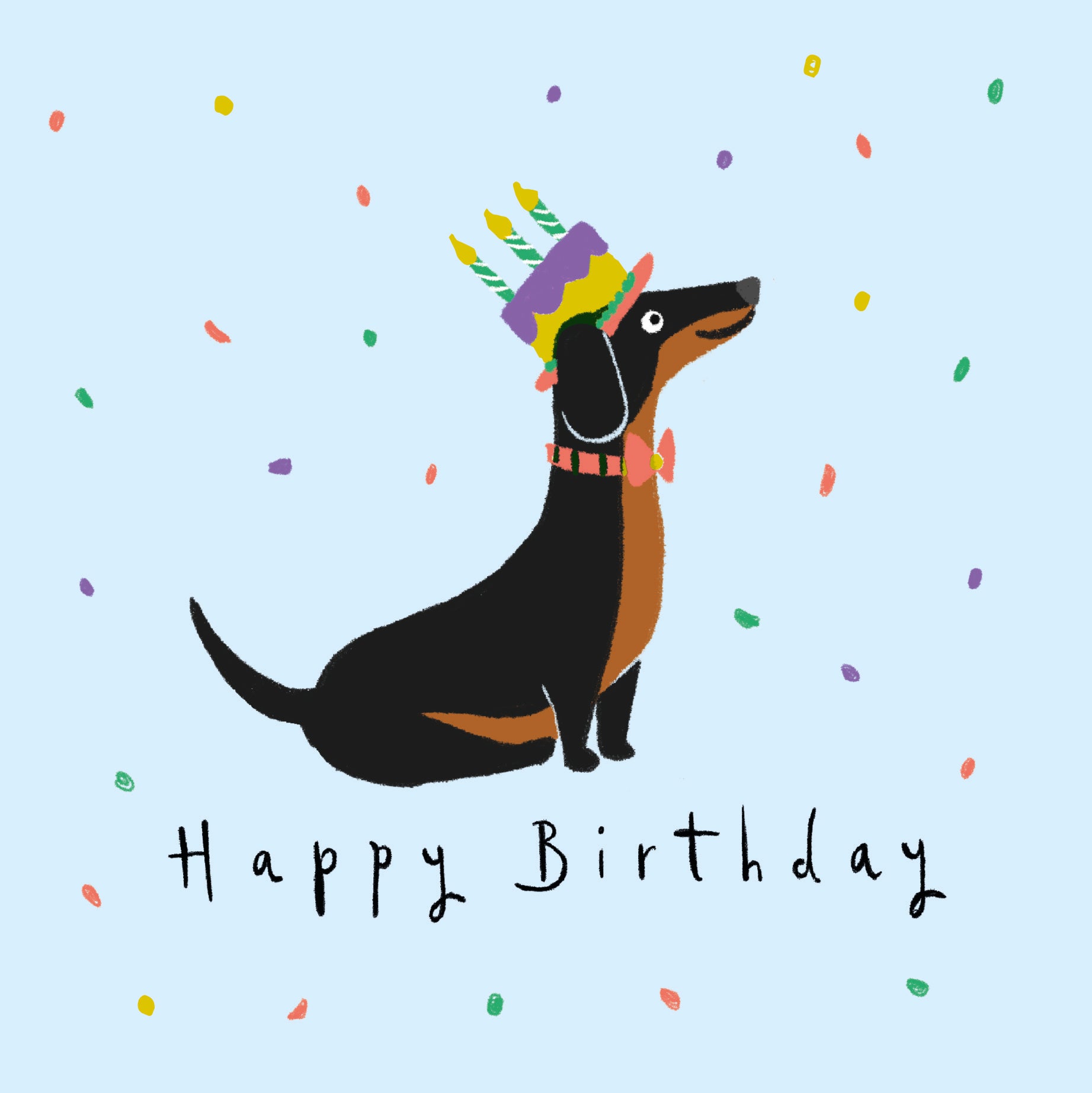 Biglietto Di Auguri Scribbler Yee Haw Happy Birthday – Formato 12x17 Cm, Eco-Friendly Con Busta