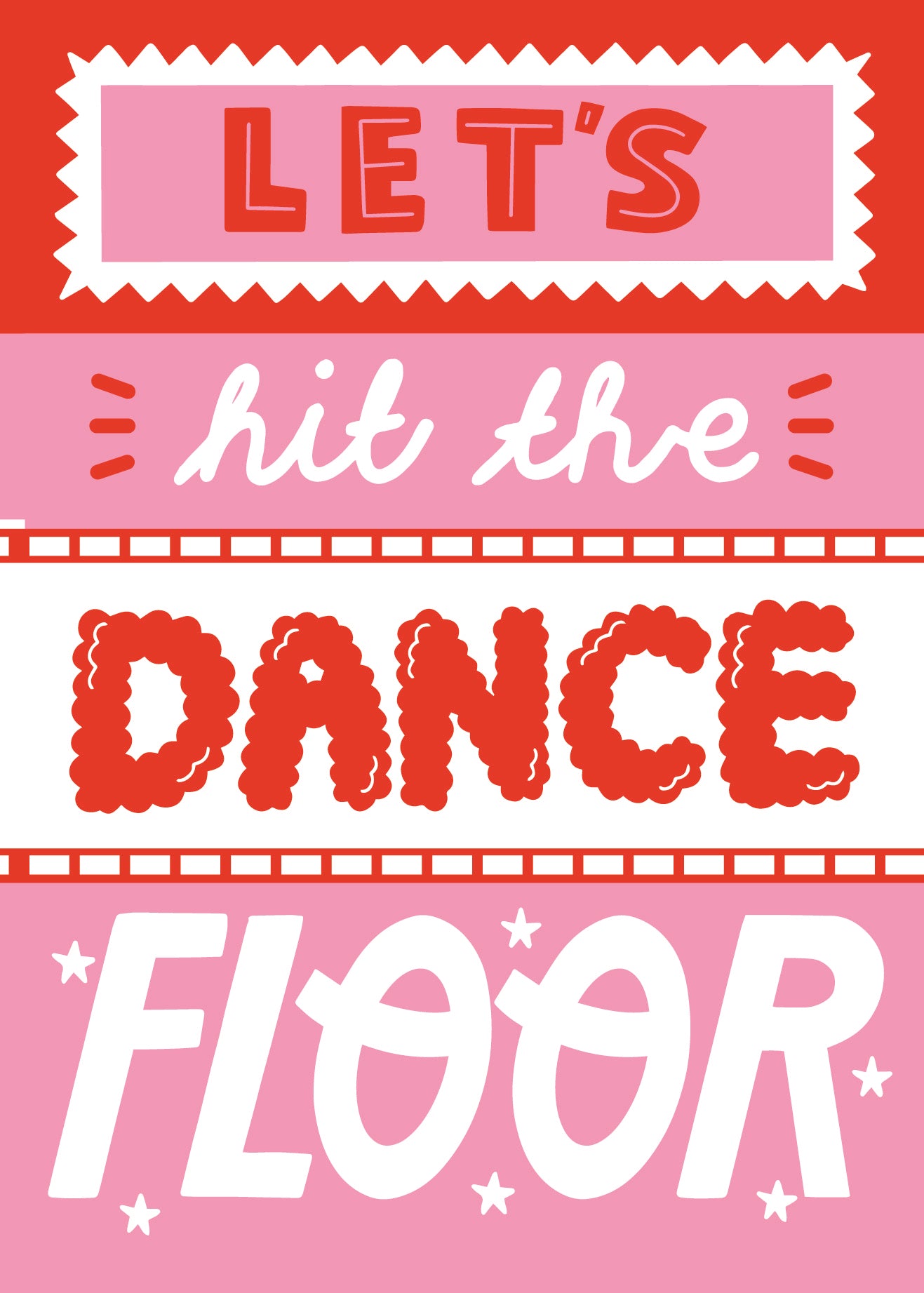 Scribbler Hit The Dance Floor Dance-Tastic Fun! Funny Greeting Card