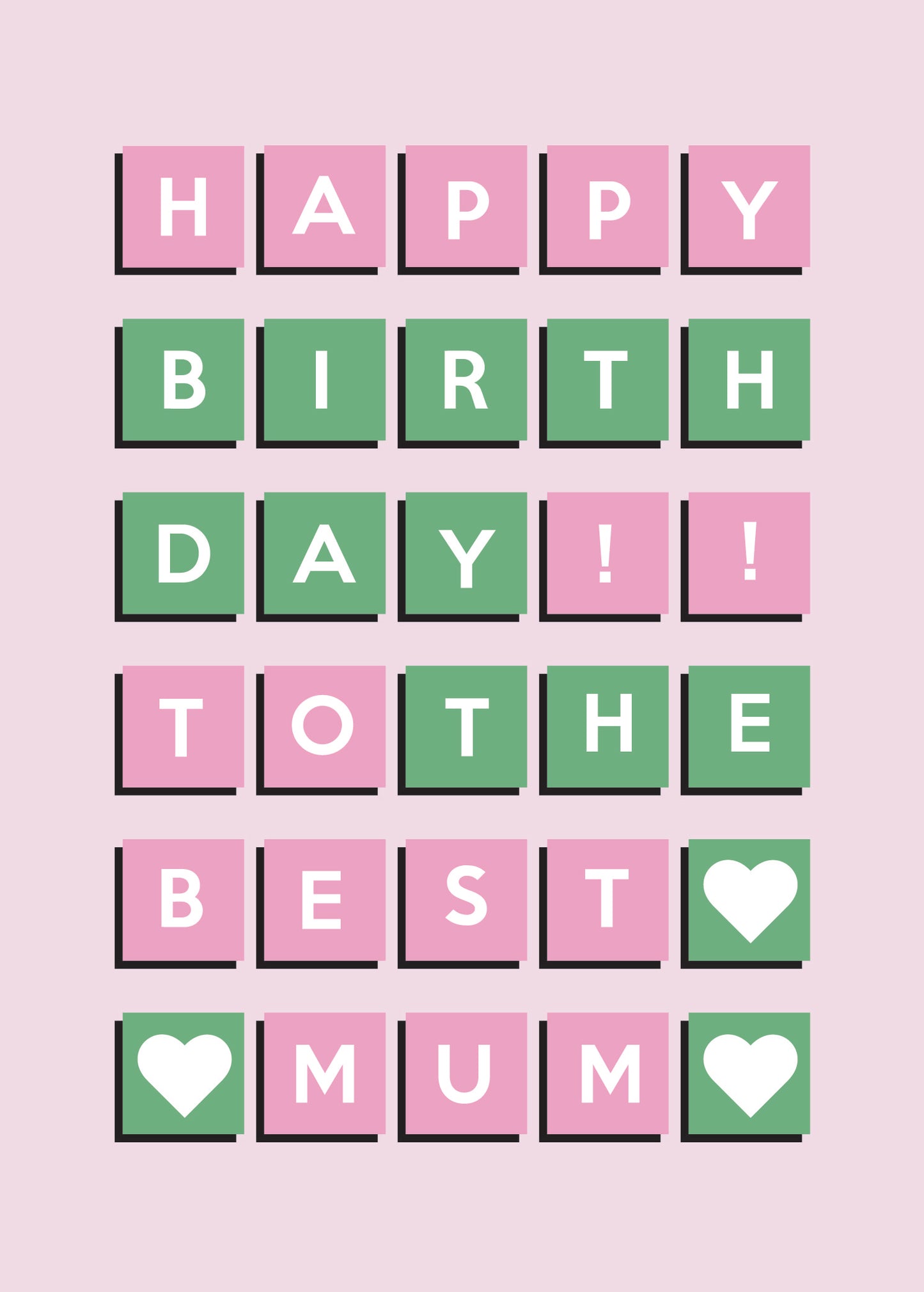 Scribbler To The Best Mum Mum-Tastic Fun Birthday Card