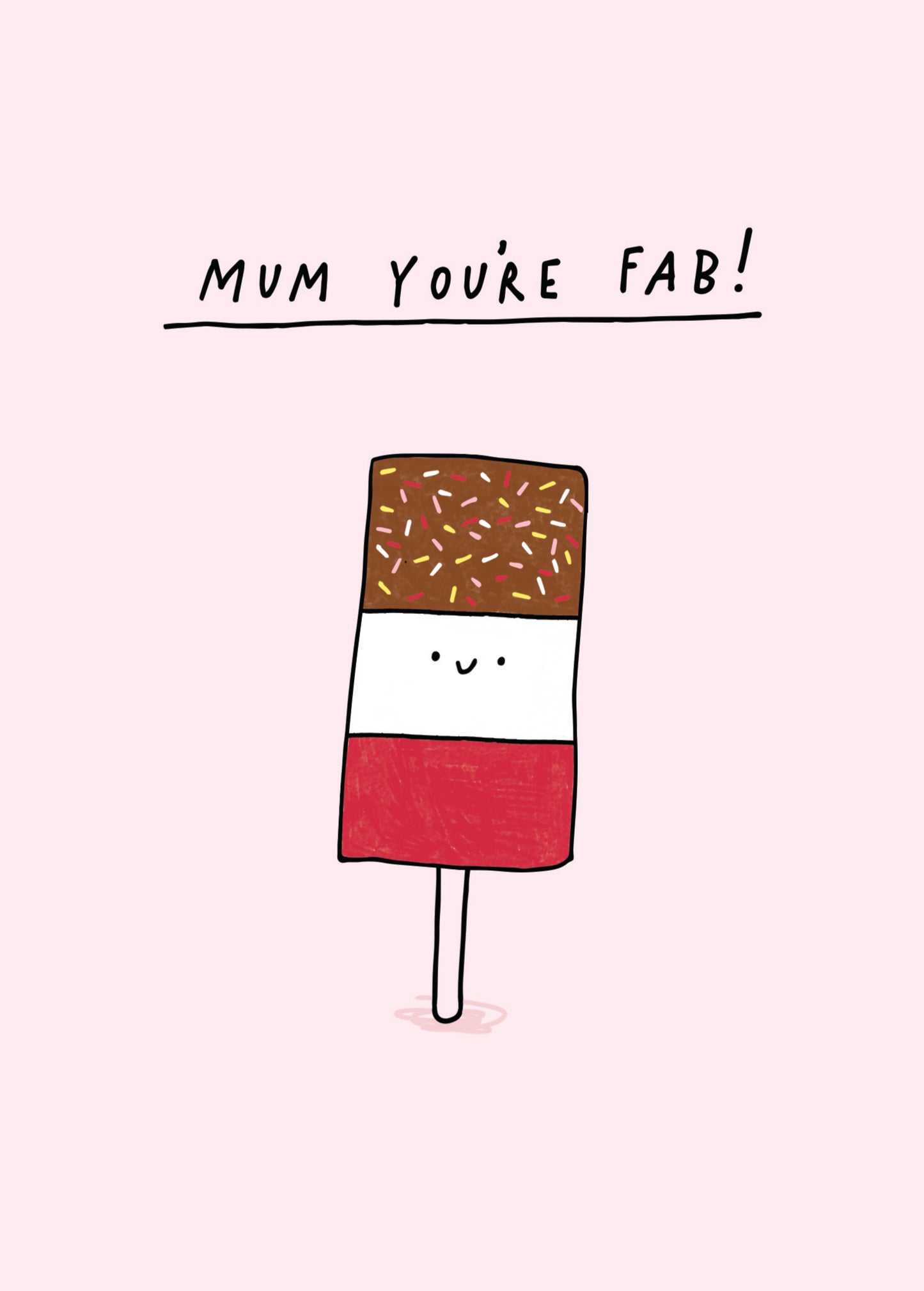 Scribbler Mum You're Fab Fun Any Occasion Greeting Card
