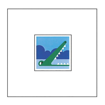2toTango 3D Pop Up Card Green Crocodile Greeting Card Any Occasion